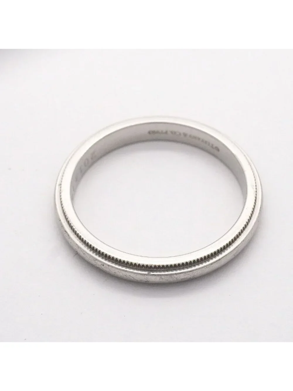 Tiffany & Co Ring Mil Gray Platinum